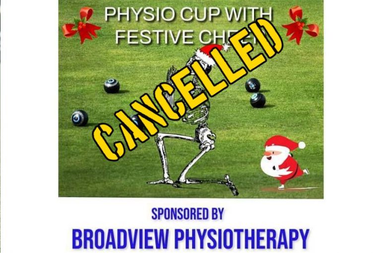 PHYSIO CUP CANCELLED