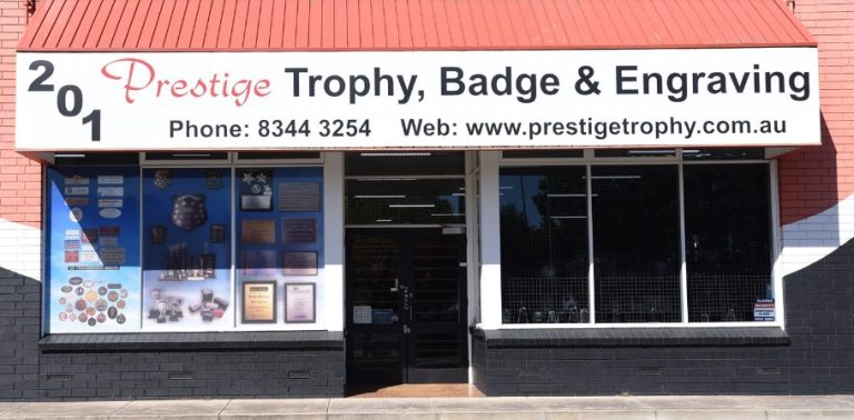 Prestige Trophy, Badge & Engraving