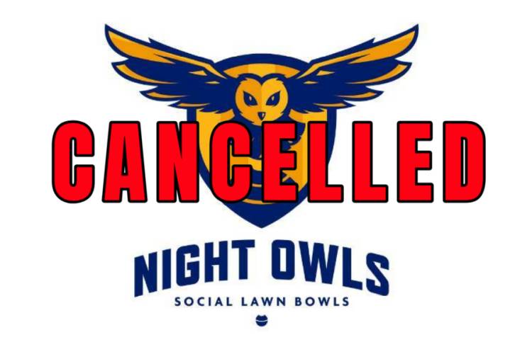 NIGHT OWLS 4 NOV CANCELLED