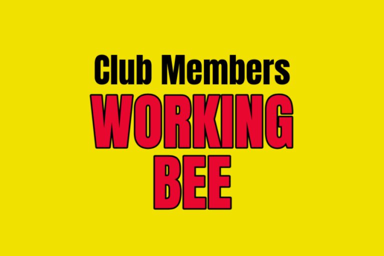 PBBC WORKING BEE